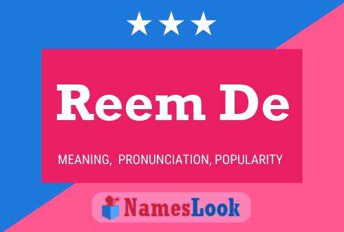 Reem De Naam Poster