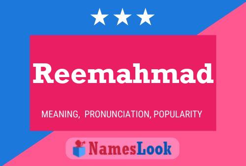 Reemahmad Naam Poster