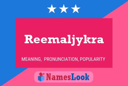 Reemaljykra Naam Poster