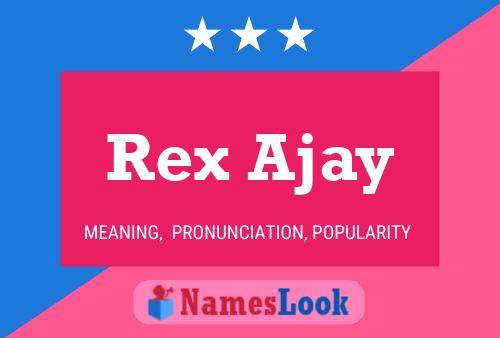 Rex Ajay Naam Poster