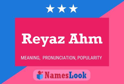 Reyaz Ahm Naam Poster