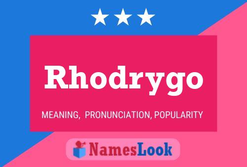 Rhodrygo Naam Poster