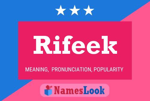 Rifeek Naam Poster