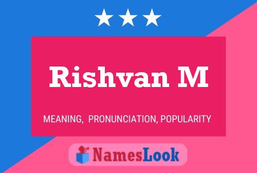 Rishvan M Naam Poster