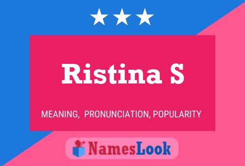 Ristina S Naam Poster