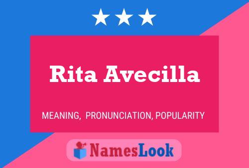 Rita Avecilla Naam Poster