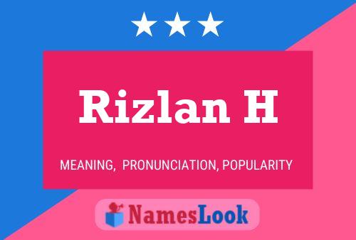 Rizlan H Naam Poster