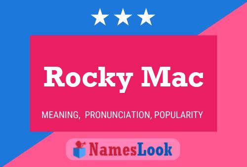 Rocky Mac Naam Poster