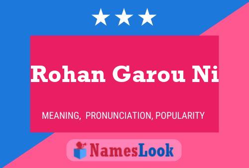 Rohan Garou Ni Naam Poster