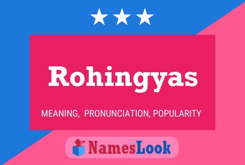 Rohingyas Naam Poster