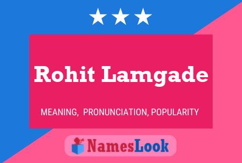 Rohit Lamgade Naam Poster