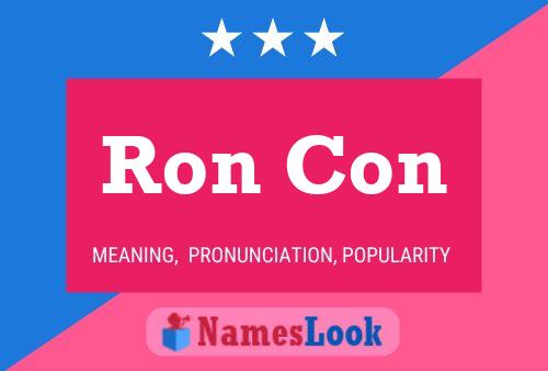 Ron Con Naam Poster