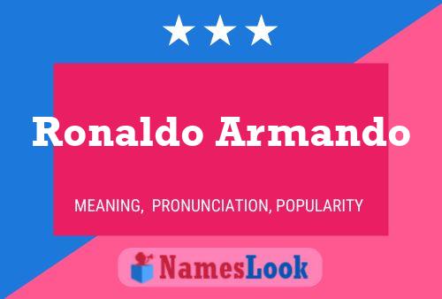 Ronaldo Armando Naam Poster