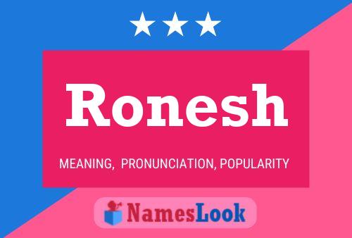 Ronesh Naam Poster