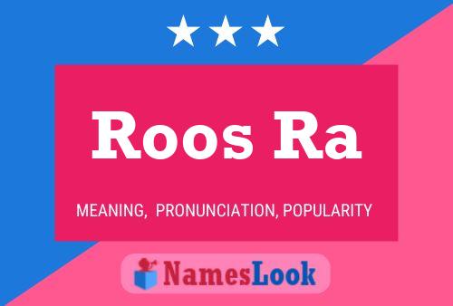 Roos Ra Naam Poster