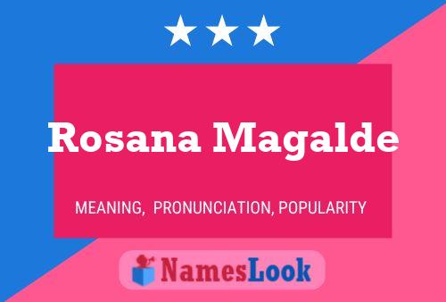 Rosana Magalde Naam Poster