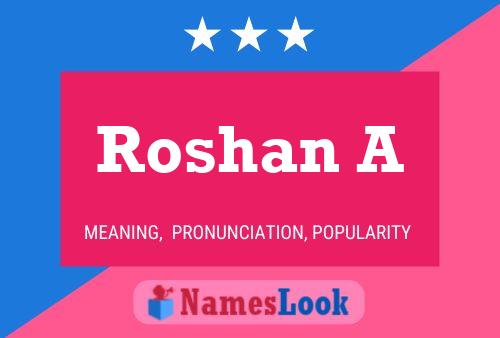 Roshan A Naam Poster