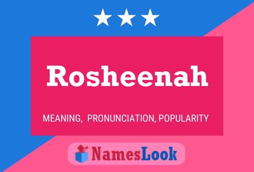 Rosheenah Naam Poster