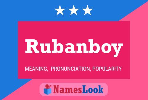 Rubanboy Naam Poster