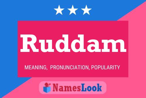 Ruddam Naam Poster