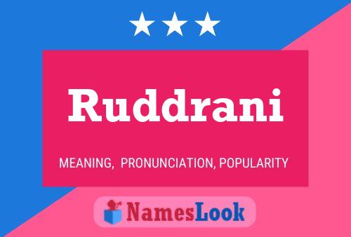 Ruddrani Naam Poster