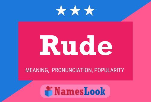 Rude Naam Poster