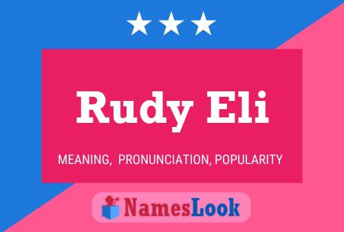 Rudy Eli Naam Poster