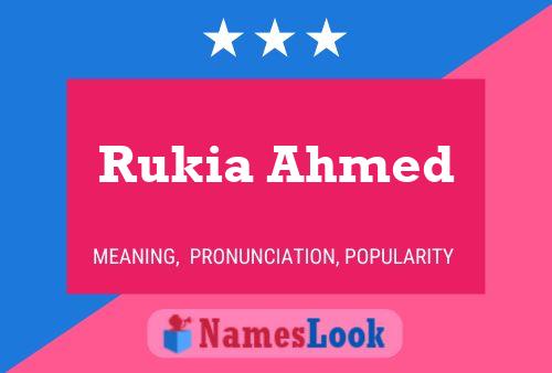 Rukia Ahmed Naam Poster