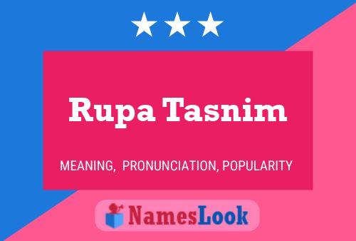 Rupa Tasnim Naam Poster