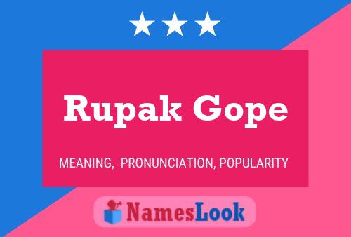 Rupak Gope Naam Poster