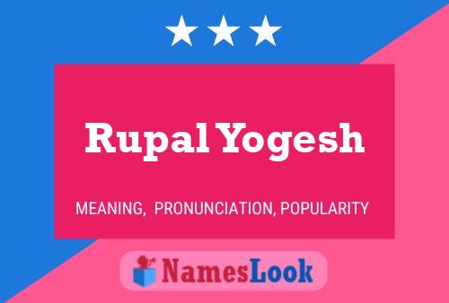 Rupal Yogesh Naam Poster