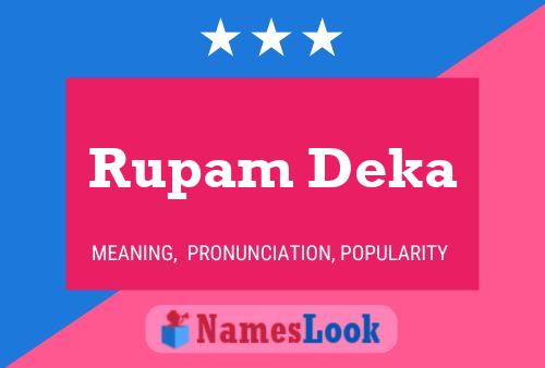 Rupam Deka Naam Poster