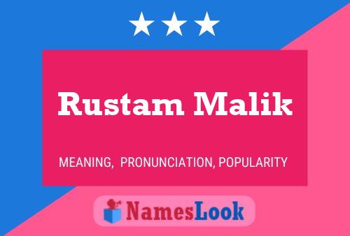 Rustam Malik Naam Poster