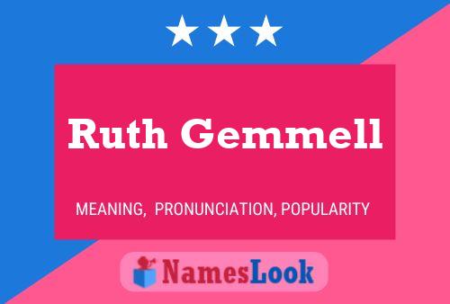 Ruth Gemmell Naam Poster