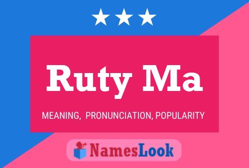 Ruty Ma Naam Poster