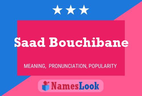 Saad Bouchibane Naam Poster