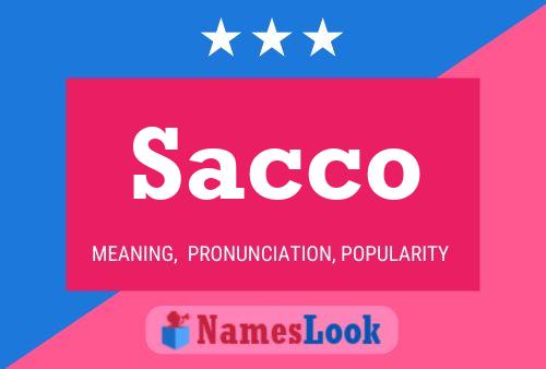 Sacco Naam Poster