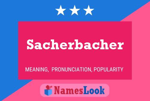 Sacherbacher Naam Poster