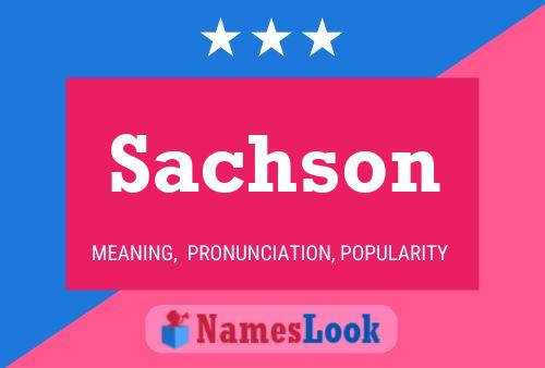 Sachson Naam Poster