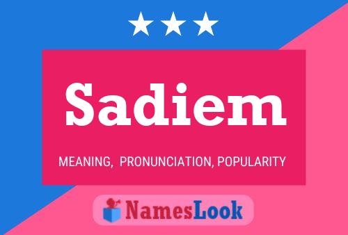 Sadiem Naam Poster