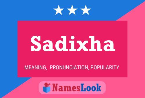 Sadixha Naam Poster