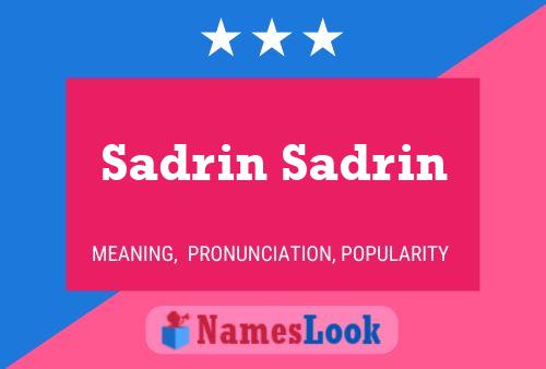 Sadrin Sadrin Naam Poster