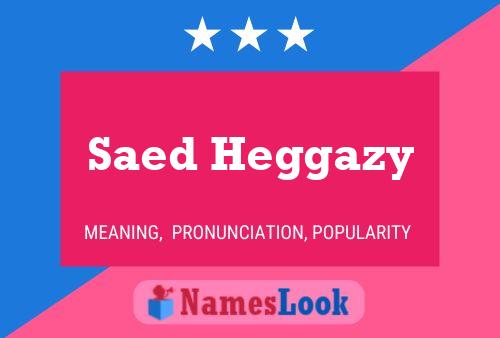 Saed Heggazy Naam Poster