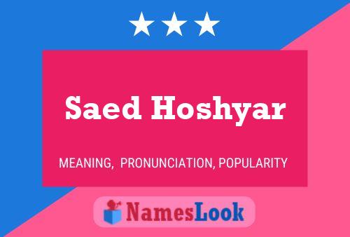 Saed Hoshyar Naam Poster