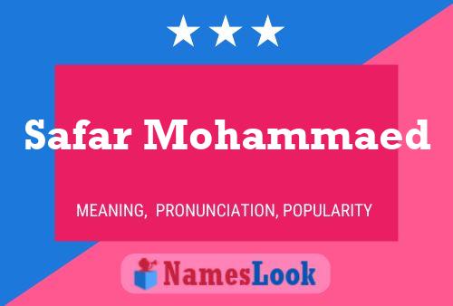 Safar Mohammaed Naam Poster