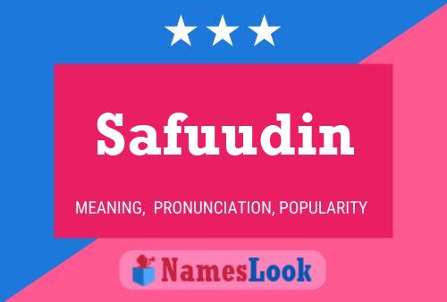 Safuudin Naam Poster