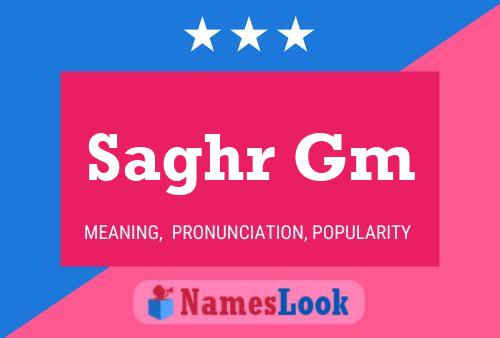 Saghr Gm Naam Poster