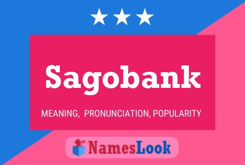 Sagobank Naam Poster