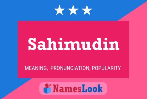 Sahimudin Naam Poster