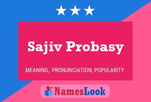 Sajiv Probasy Naam Poster